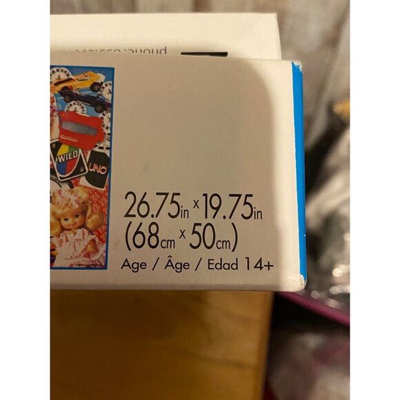 Buffalo Collage Crazy Toy Box Treasures 1000 Piece Jigsaw Puzzle Barbie Mattel - Picture 5 of 7